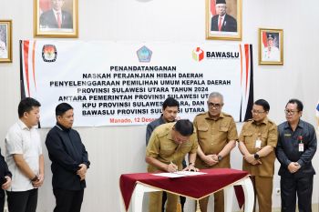 Pemprov Sulut gelontorkan Rp125 miliar untuk Bawaslu-KPU