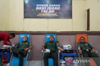Korem Lilawangsa kumpulkan 1.008 kantong darah