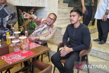 Ketum PSI Kaesang Pangerep menemui Wali Kota Makassar