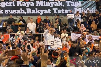 Saat di Pekanbaru, Anies janjikan bantuan hukum gratis