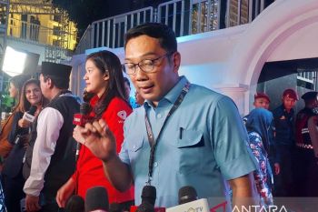 Ridwan Kamil nilai Prabowo paling jenaka di debat perdana