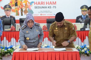 Kemenkumham dan Pemkab Sigi kerja sama tingkatkan program pemajuan HAM