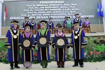Undip  tambah 32 guru besar di penghujung 2023