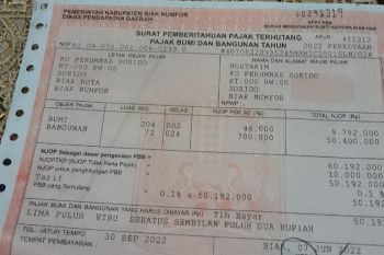 Pemkab Biak kaji sesuaikan tarif NJOP tanah-bangunan