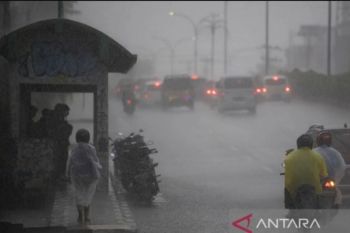 Info BMKG prakirakan hujan guyur mayoritas wilayah Indonesia