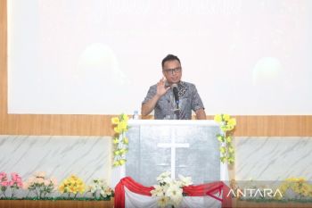 Bupati Morut rayakan Natal bersama warga binaan-petugas Lapas Kolonodale