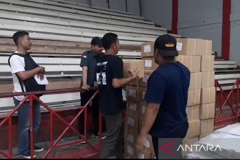 KPU Kota Palu terima sebanyak 277.069 lembar surat suara DPD RI