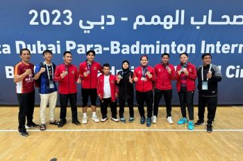 Tim bulu tangkis Indonesia rebut tujuh medali di Dubai