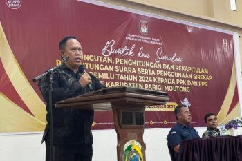 KPU Parimo beri penguatan kepada PPK dan PPS hadapi Pemilu 2024