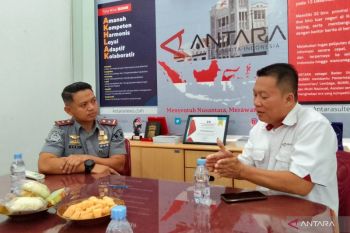 Imigrasi Banggai kunjungi Kantor Berita ANTARA sinergi sebar luaskan berita