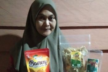 Renyah varian keripik Lingkar Tambang Emas Martabe rambah mini market