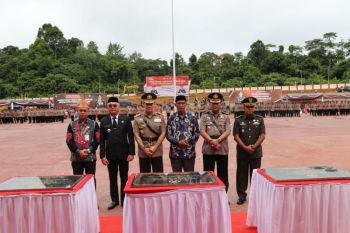 Kapolda Kaltara Resmikan Tiga Polsek di Perbatasan Malaysia