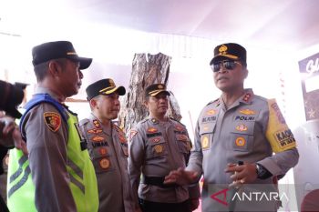 Kapolda Bali tinjau pos pelayanan Goa Lawah, Klungkung