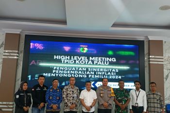 Wali kota Palu minta TPID bangun kolaborasi dengan para pihak jaga inflasi 2024