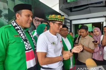 Bincang dengan milenial, Sandiaga Uno targetkan PPP pertahankan dua kursi di parlemen