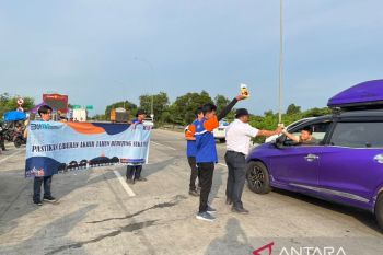 KAI sosialisasi keselamatan  berlalulintas di jalur kereta api