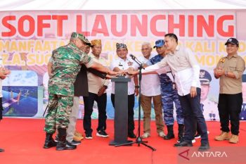Pj.Gubernur Sultra meresmikan jalan kembar Kali Kadia Kendari