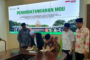 UIN Walisongo teken MoU dengan Majelis Agama Islam Thailand Selatan