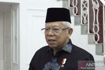 Wapres Ma'ruf Amin mengajak umat Kristiani doakan perdamaian dunia di hari Natal