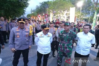 Kapolda dan Forkopimda Kalteng cek gereja serta pos pengamanan Nataru 2024