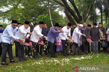 Presiden ke-6 RI ziarah ke korban tsunami Aceh di kuburan massal Siron Aceh Barat