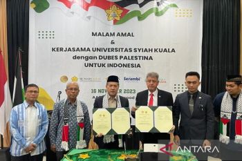 Universitas Syiah Kuala-IDI beri beasiswa mahasiswa Palestina