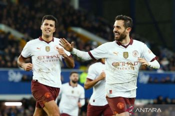 Manchester City menang 3-1 atas Everton
