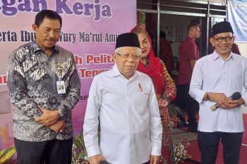 Ma'ruf Amin : Wakil presiden jangan rasa presiden, bisa jadi masalah