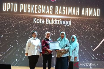 Puskesmas Rasimah Ahmad Bukittinggi terbaik nasional ramah anak