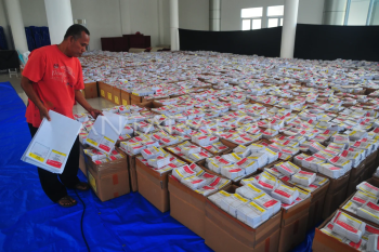 Temuan surat suara Pemilu rusak di Kudus