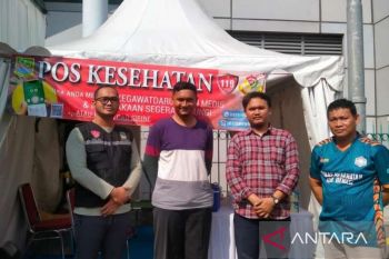 Posko kesehatan Bekasi siaga hingga arus balik Tahun Baru