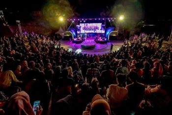 15.739 orang kunjungi Siger Park Lampung Selayanpada malam pergantian tahun
