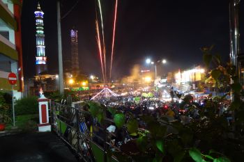 Bandarlampung sebut perayaan malam tahun baru berjalan aman