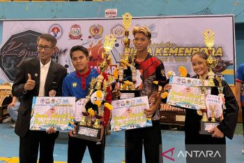 Tapak Suci Gowa juara umum Kejurnas Championship 2 Piala Kemenpora di GOR Sudiang