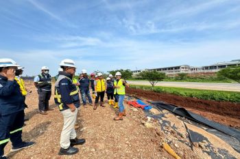 KIT  Batang percepat bangun drainase temporer cegah banjir