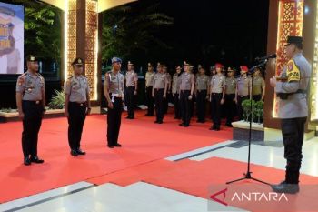 627 personil Polda Sultra naik pangkat terhitung 1 Januari 2024
