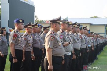 Sebanyak 1.080 anggota Polri di wilayah NTB dapat kenaikan pangkat