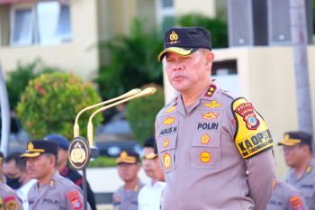Kapolda-Sulteng minta personel tingkatkan pelayanan kepada masyarakat