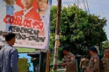 Panwaslu Balikpapan Barat tertibkan APK yang langgar aturan