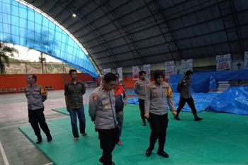 Kapolresta Bukittinggi cek gudang KPU pastikan keamanan Pemilu