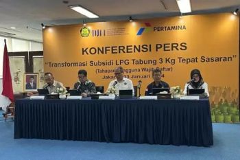 Lindungi ketepatan subsidi, pengguna LPG tabung 3 kg wajib daftar