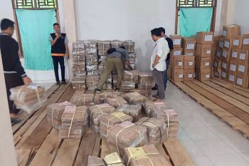 Polres OKU kawal distribusi logistik Pemilu 2024