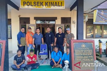 Polres Pasaman Barat tangkap empat orang penyalahgunaan narkotika