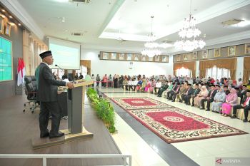 Gubernur Sumbar lantik puluhan pejabat eselon II, III dan IV