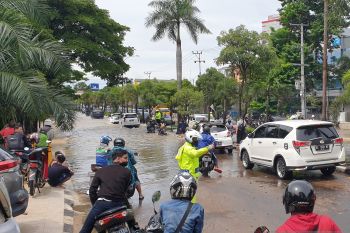 Prajurit Kodim Palembang siaga dan antisipasi  banjir pada musim hujan
