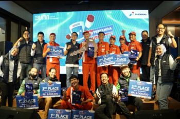 Pertamina Patra Niaga JBT gelar "touring" dan "awarding" MyPertamina Hero Day
