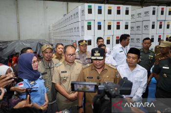 PJ Gubernur Sulsel pantau kesiapan Pemilu 2024 di gudang logistik
