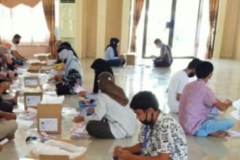 KPU Mamuju sortir 967.580 surat suara Pemilu 2024
