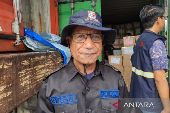 KPU Papua mulai distribusikan logistik pemilu ke empat kabupaten dan kota