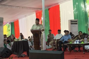Prabowo sebut bakal sering ke Sumsel bila menangkan Pilpres